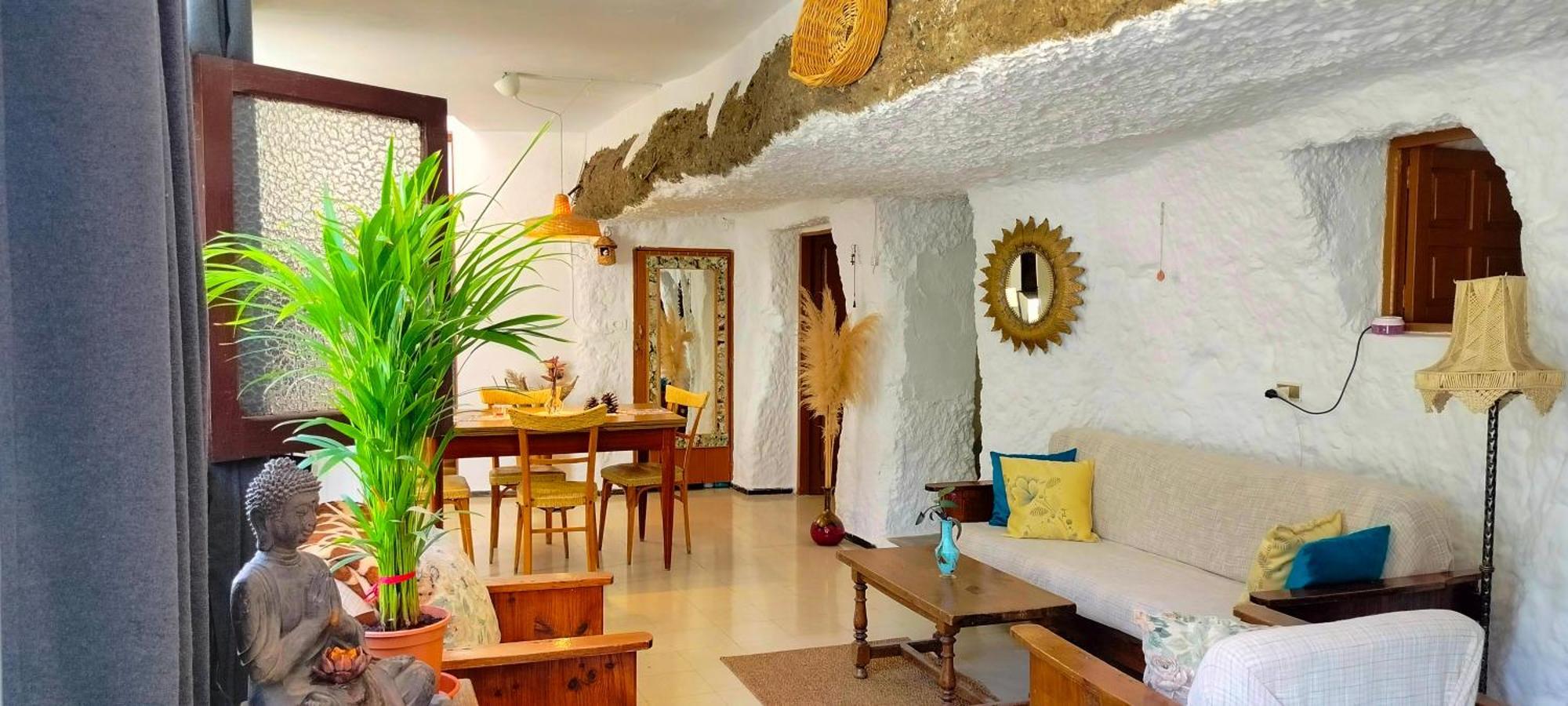 Casa Cueva Rural Trebola, Artenara Juncalillo Eksteriør bilde
