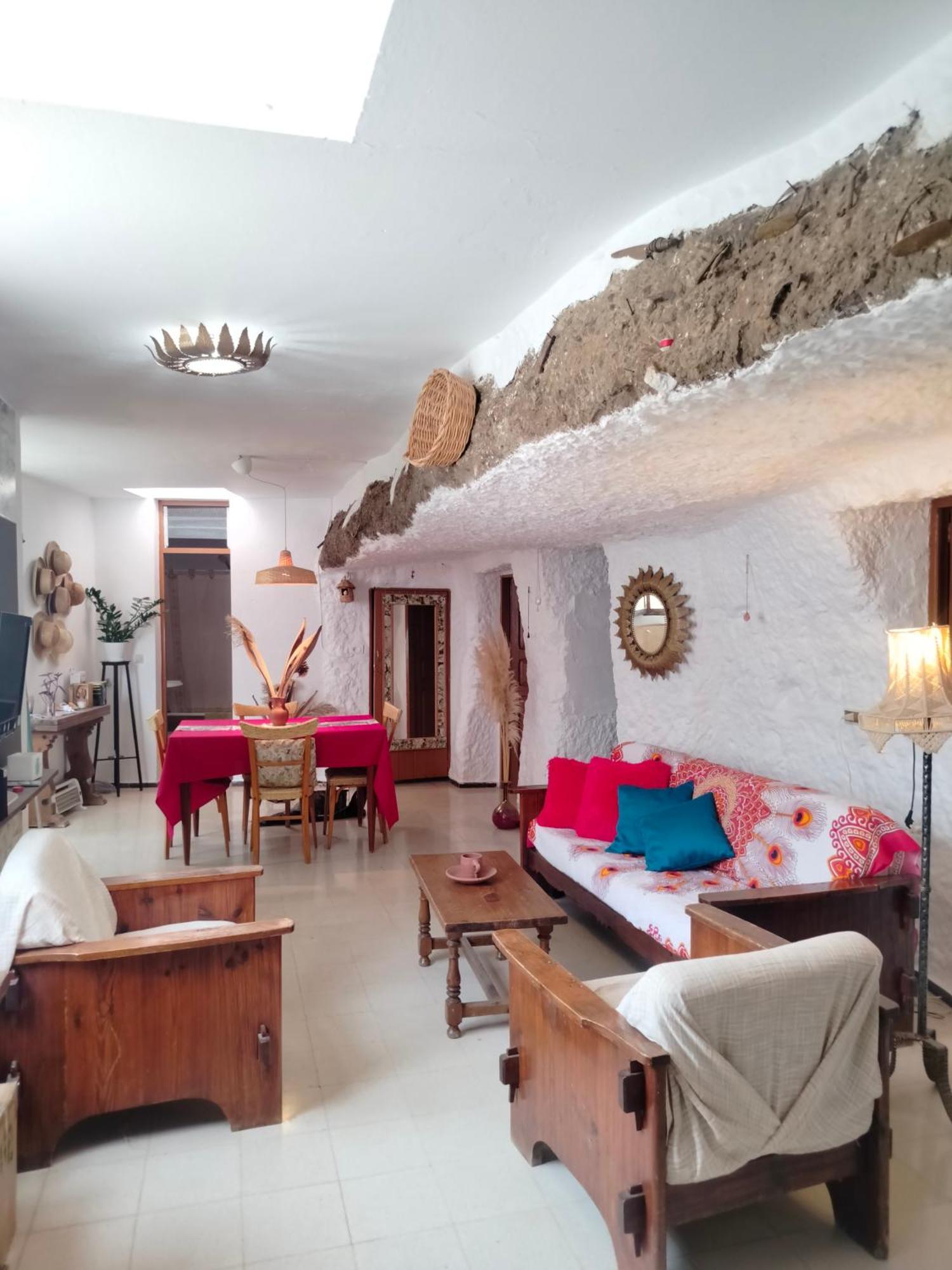 Casa Cueva Rural Trebola, Artenara Juncalillo Eksteriør bilde