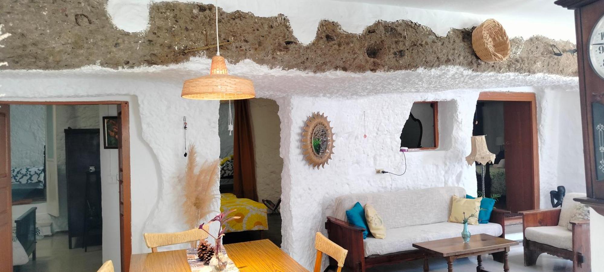 Casa Cueva Rural Trebola, Artenara Juncalillo Eksteriør bilde